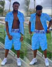 Load image into Gallery viewer, Von’Cile Men 2pc Set- Baby Blue
