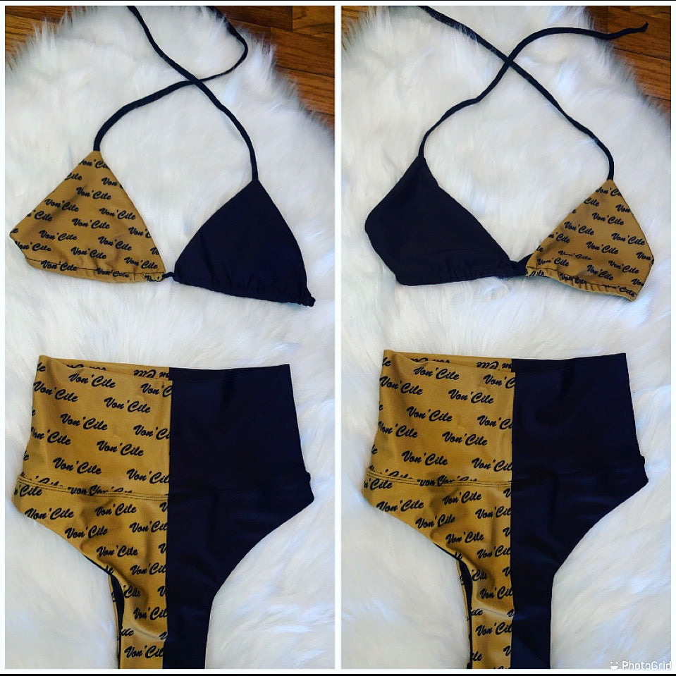 Von’Cile “Hot Stuff” Bikini - Gold